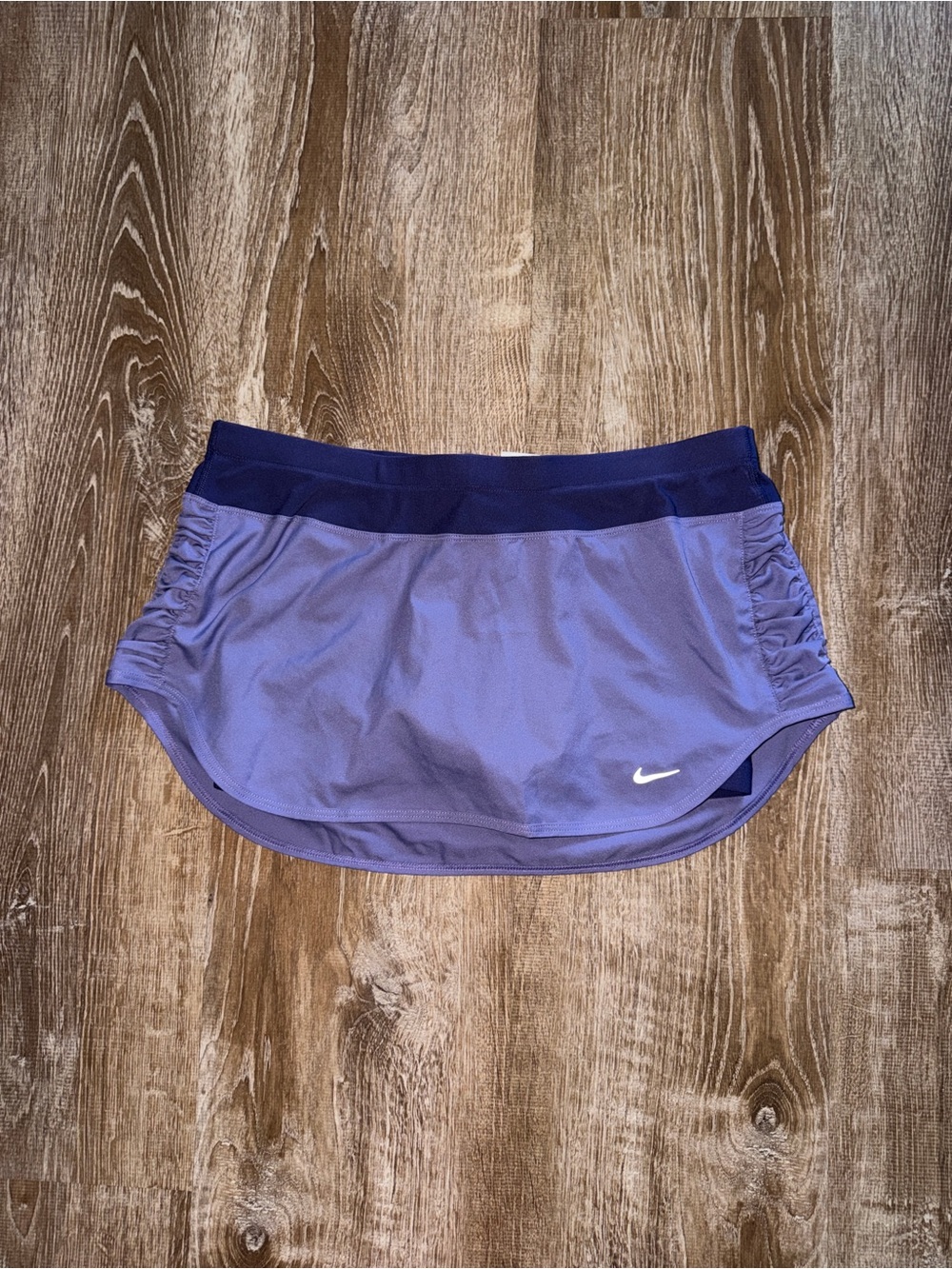 Vintage Y2K Nike Two-Tone Lavender and Deep Purple Women’s Athletic Skort